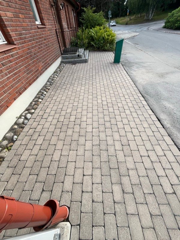 Marksten efter tvätt